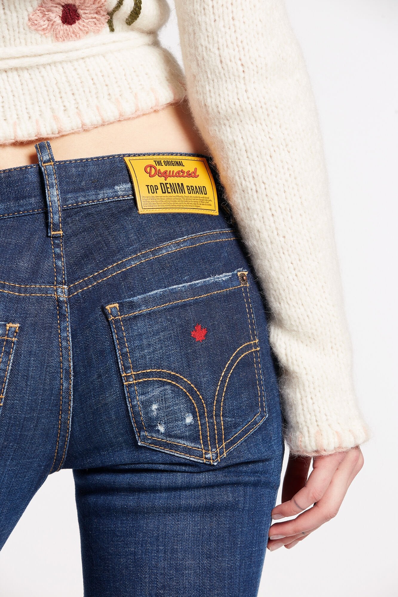 DSQUARED2 WOMEN'S PANTS S72LB0655_S30342_470 NWT