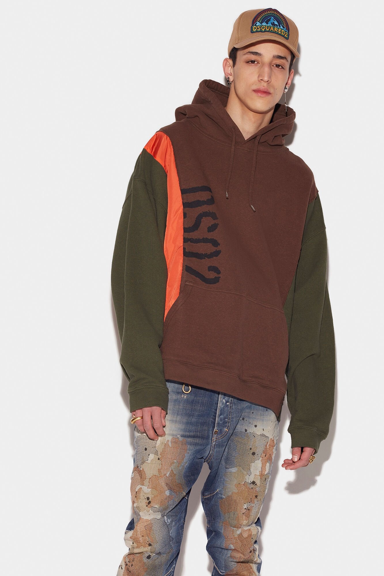 DSQUARED2 MEN'S SWEATER S74GU0617_S25553_962 NWT