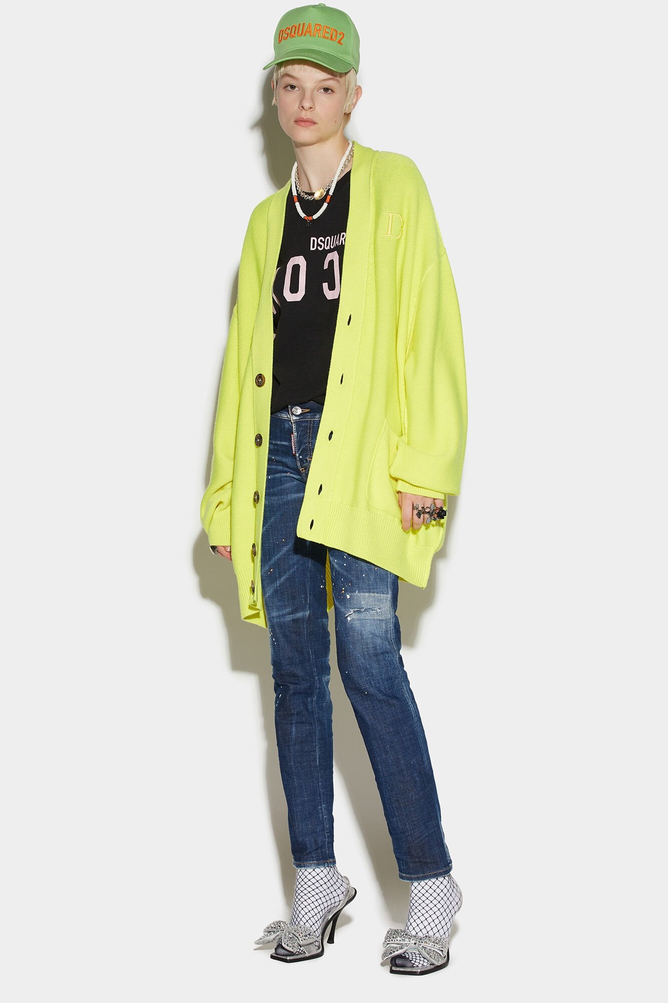 DSQUARED2 WOMEN'S PANTS S75LB0705_S30342_470 NWT