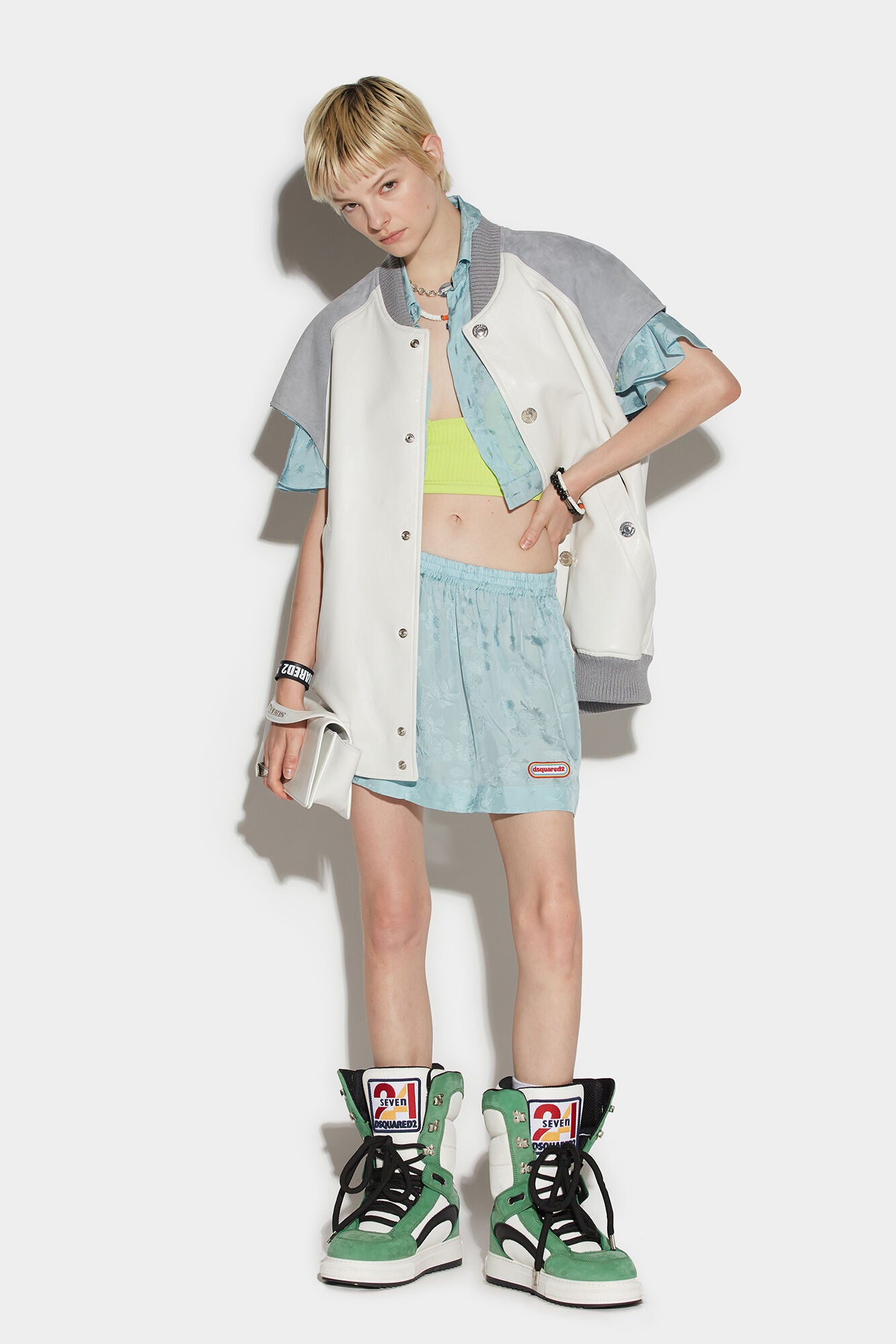 DSQUARED2 WOMEN'S SKIRT S75MA0871_S76472_551 NWT