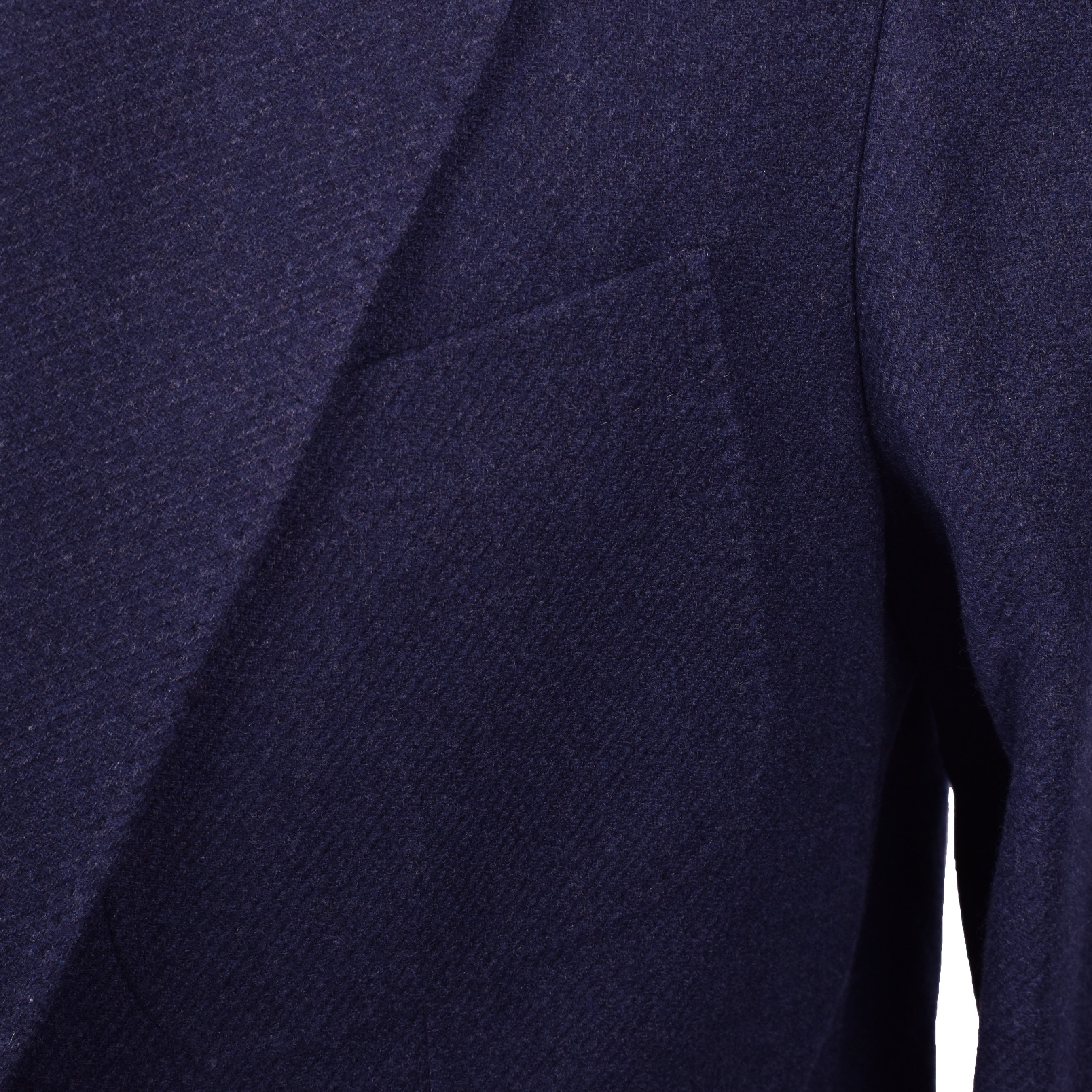 BRUNELLO CUCINELLI MEN'S OCEAN BLUE WOOL SILK BLAZER