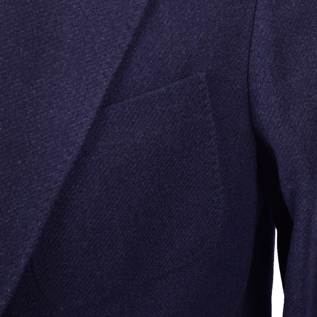 BRUNELLO CUCINELLI MEN'S BLUE WOOL SILK BLAZER