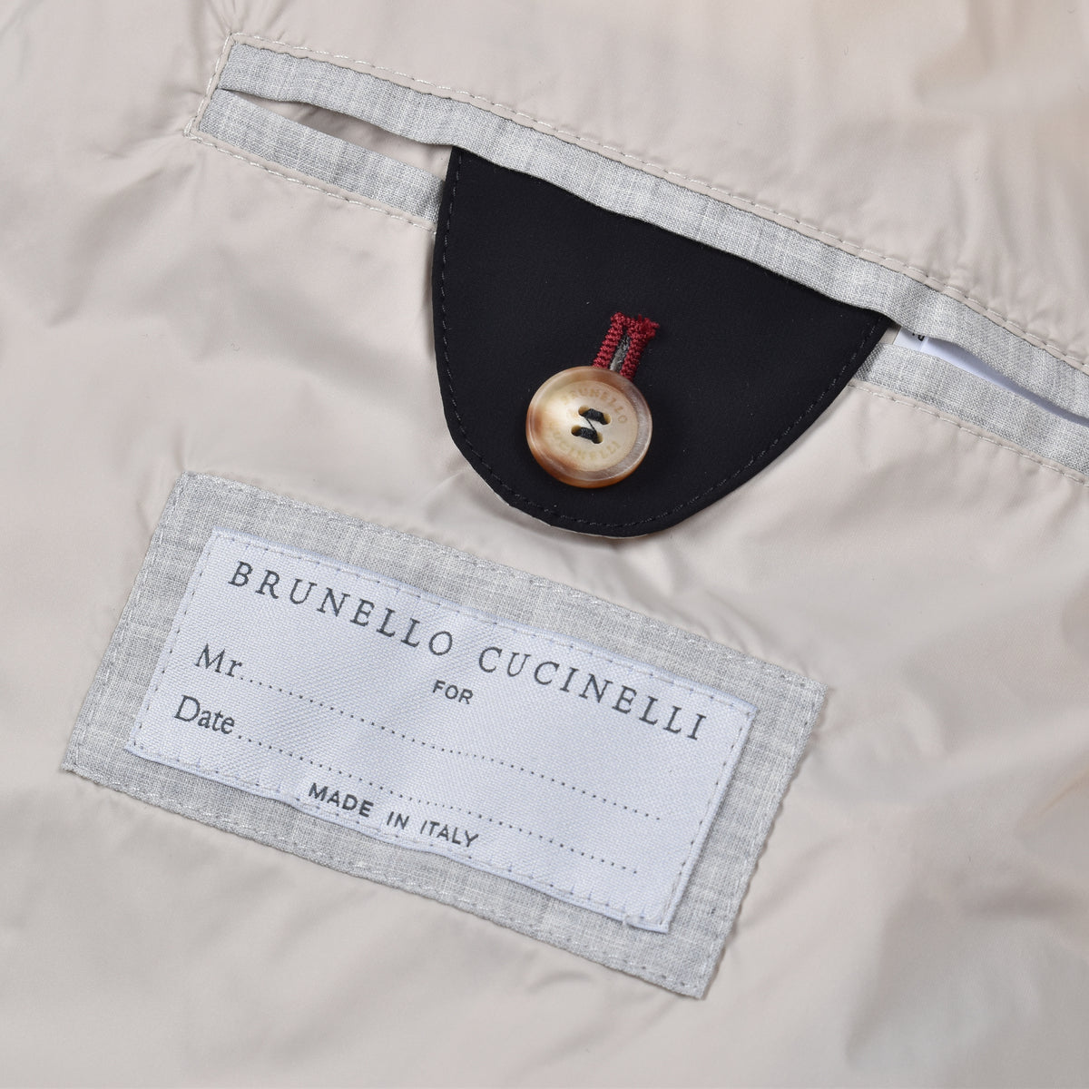BRUNELLO CUCINELLI MEN'S BLACK QUILTED BOMBER JACKET