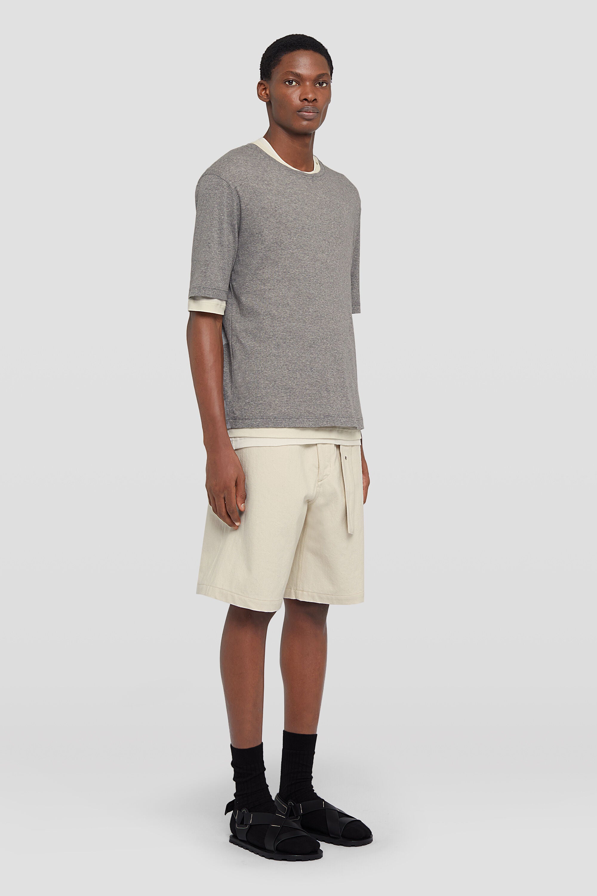 JIL SANDER MEN'S GRANITE SHORT SLEEVE T-SHIRT