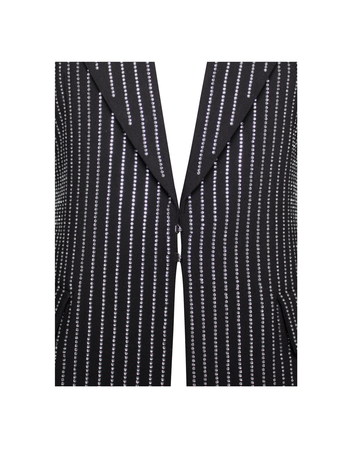 Teagan Black Crystal Blazer Jacket (Archie Sale)