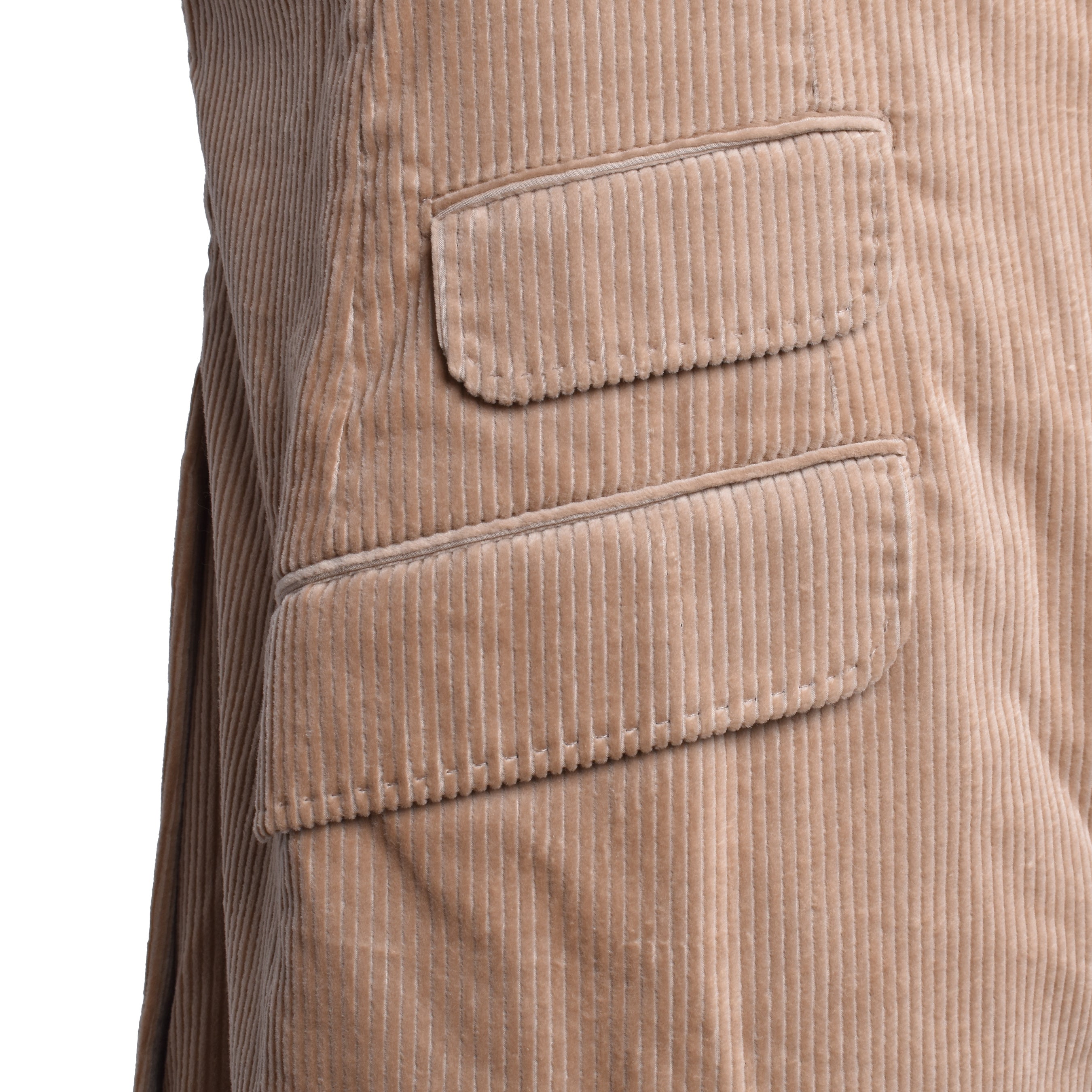 BRUNELLO CUCINELLI MEN'S CAMEL COTTON CORDUROY SUIT