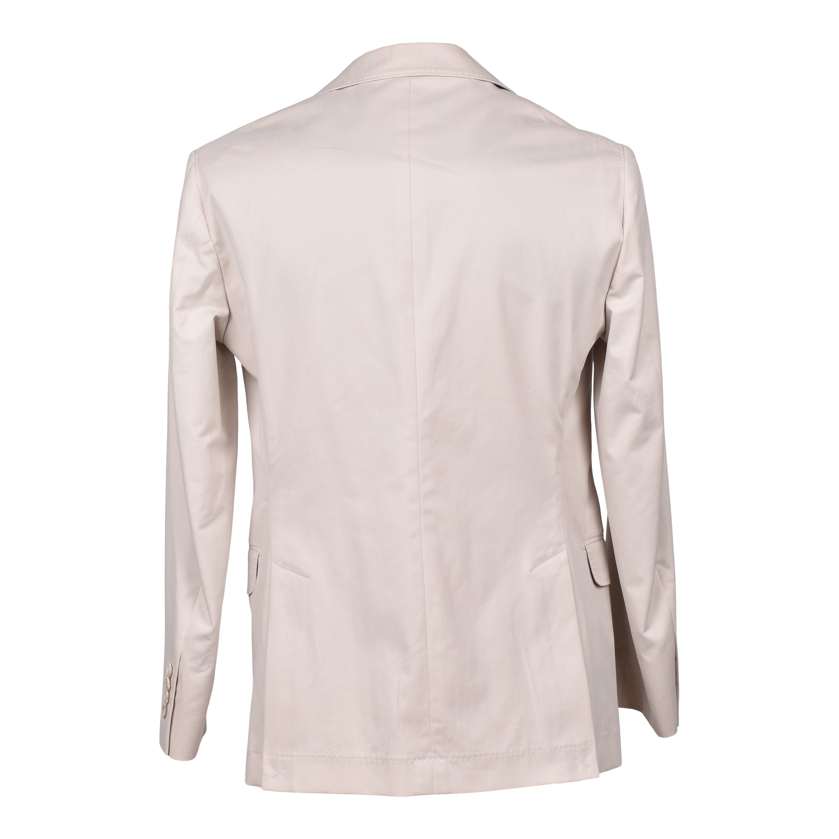 BRUNELLO CUCINELLI MEN'S BEIGE COTTON CASUAL SUIT