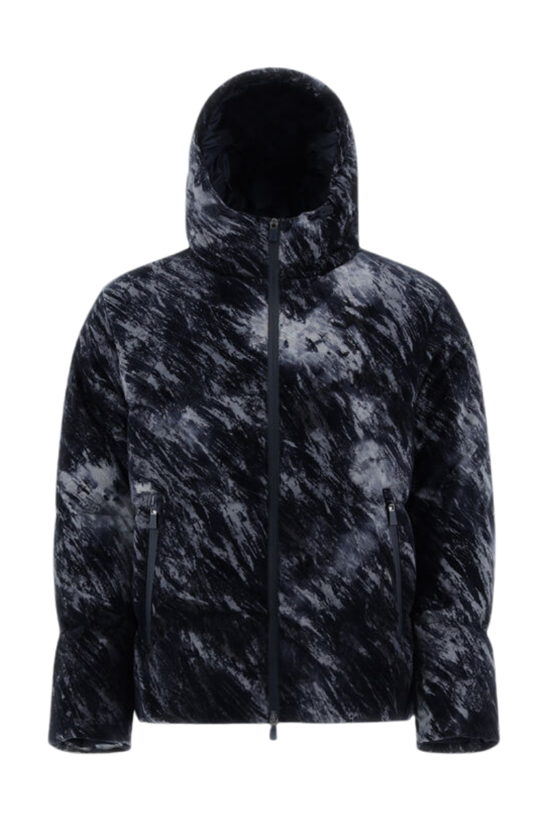 Herno Men's Laminar Bomber Jacket in Snow Storm
