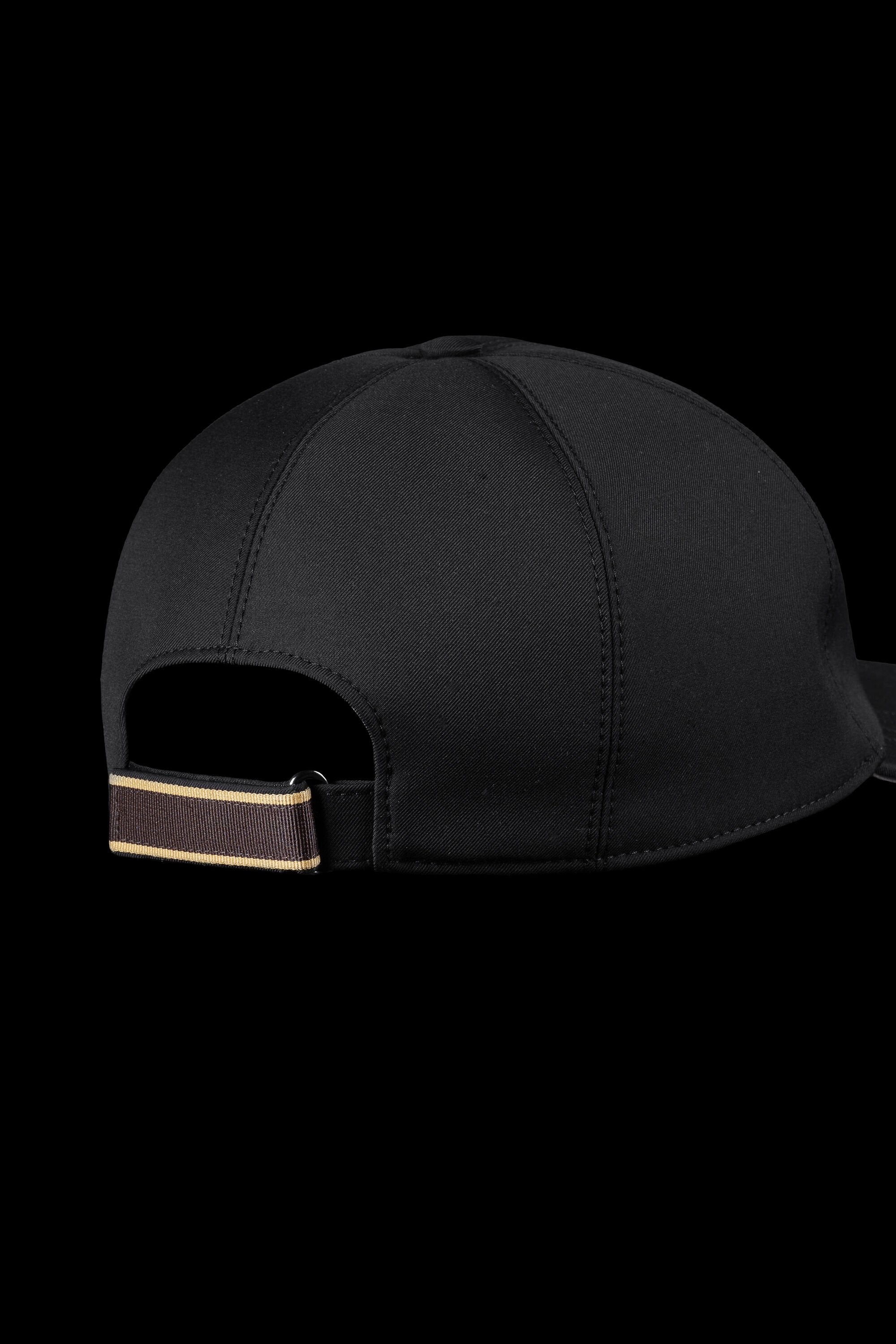 MOORER MEN'S BLACK STRUCTURED BASEBALL CAP