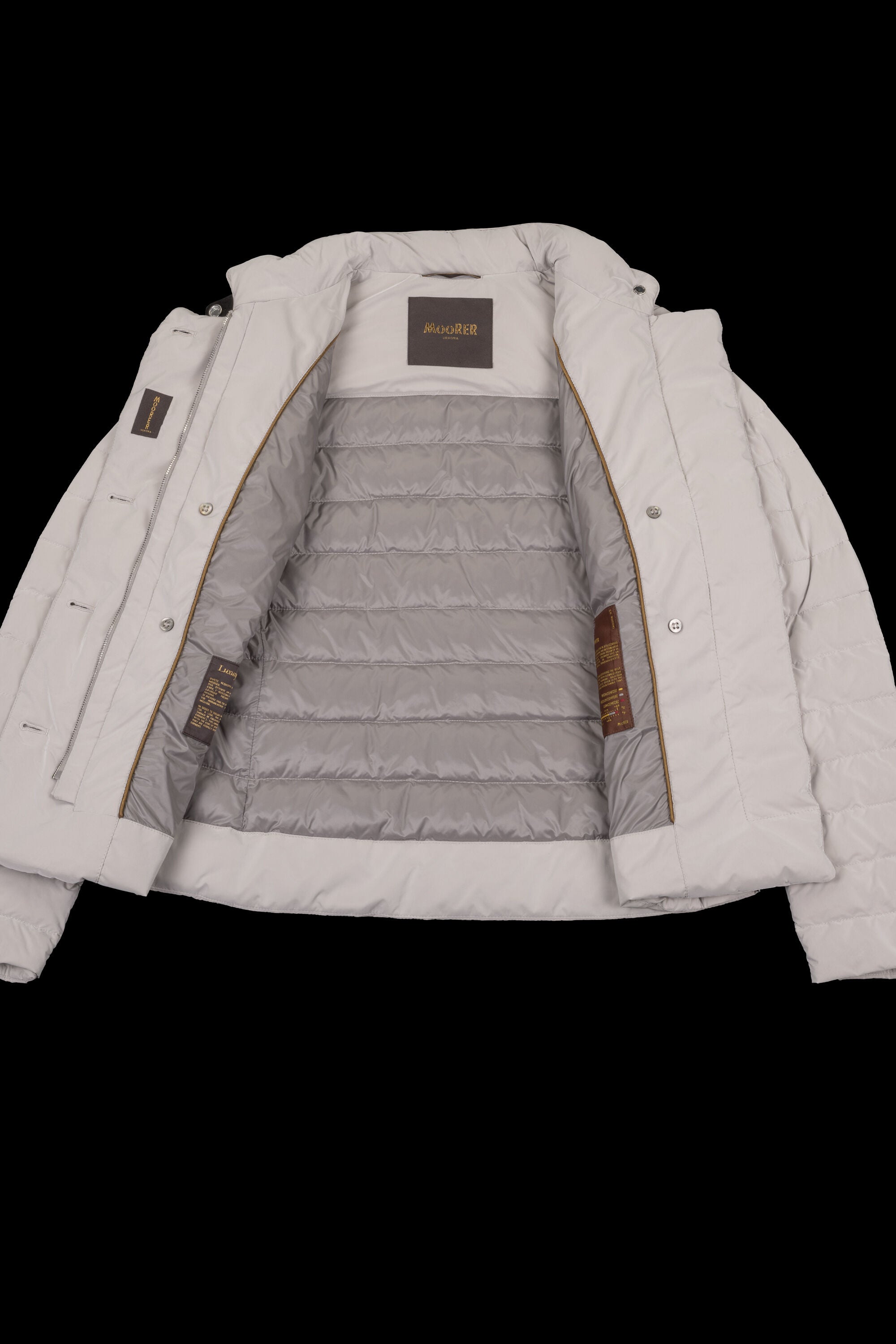 MOORER WOMEN'S PEARL QUILTED DOUBLE-BREASTED JACKET