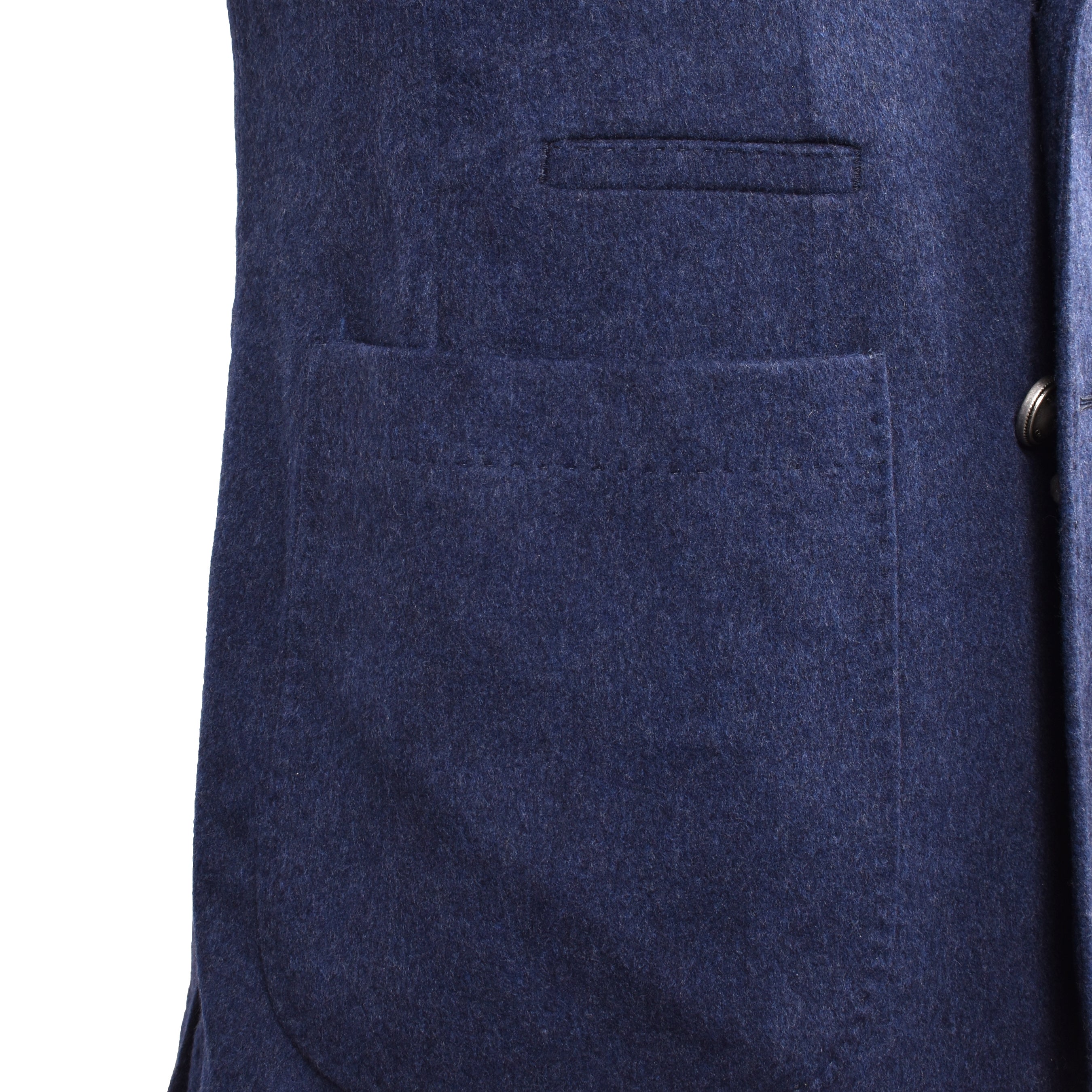 BRUNELLO CUCINELLI MEN'S NAVY CASHMERE LEISURE SUIT