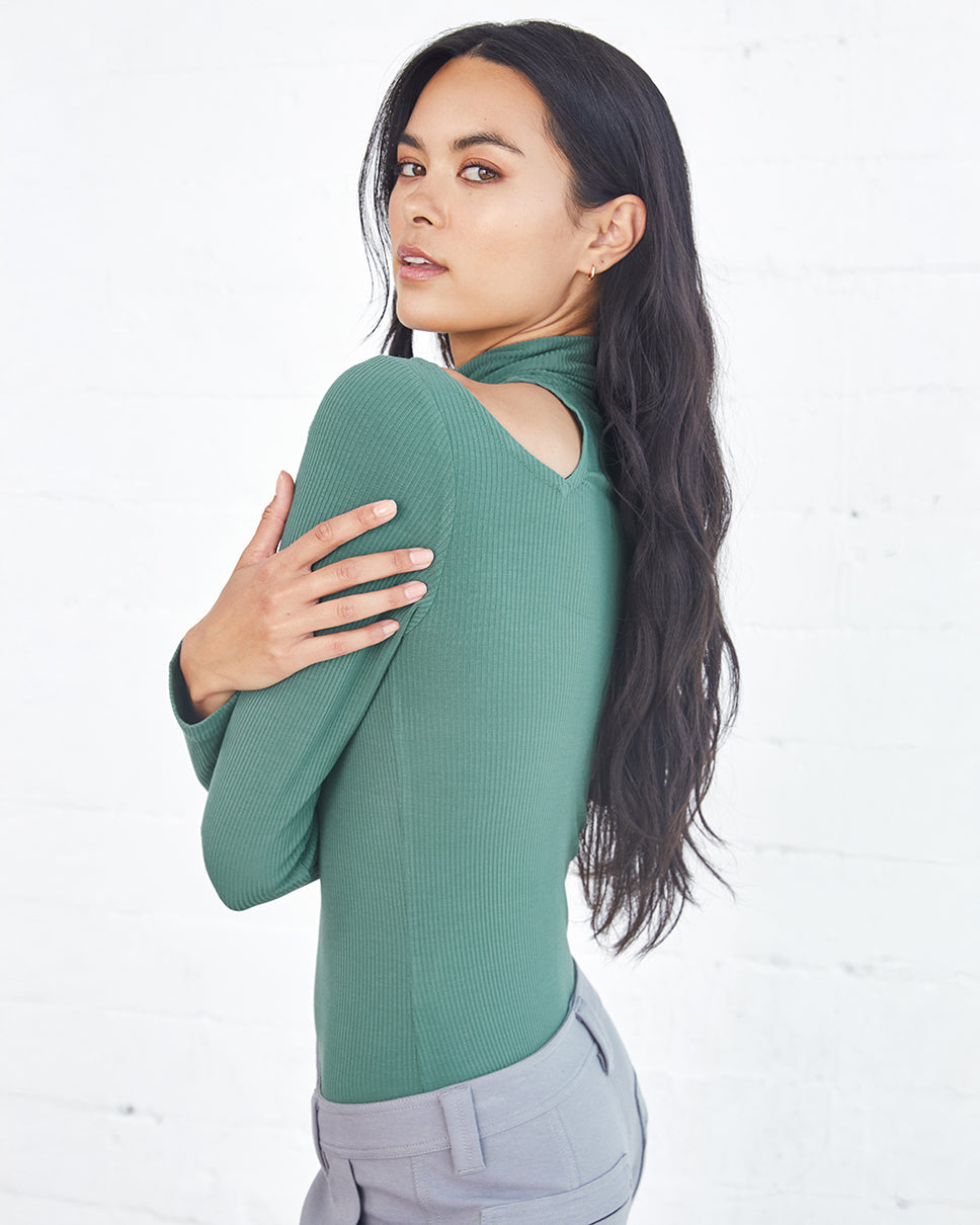 Kristy Lara Rib Bodysuit