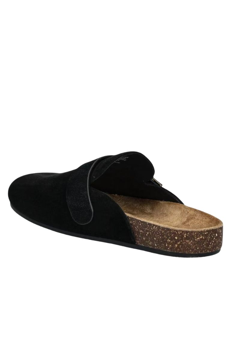 Tory Burch Mellow Mule Slippers Perfect Black/Gold 154446006
