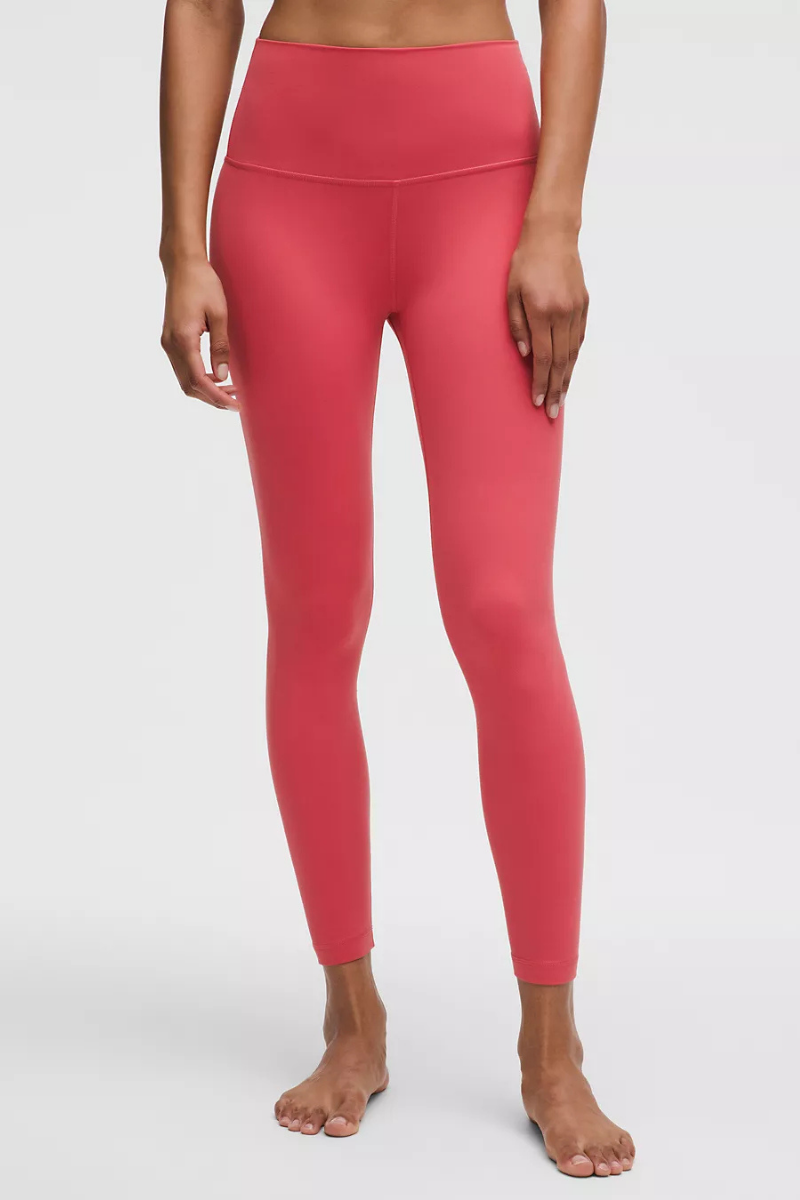 Lululemon Glow Up HR Tight 25" Desert Red