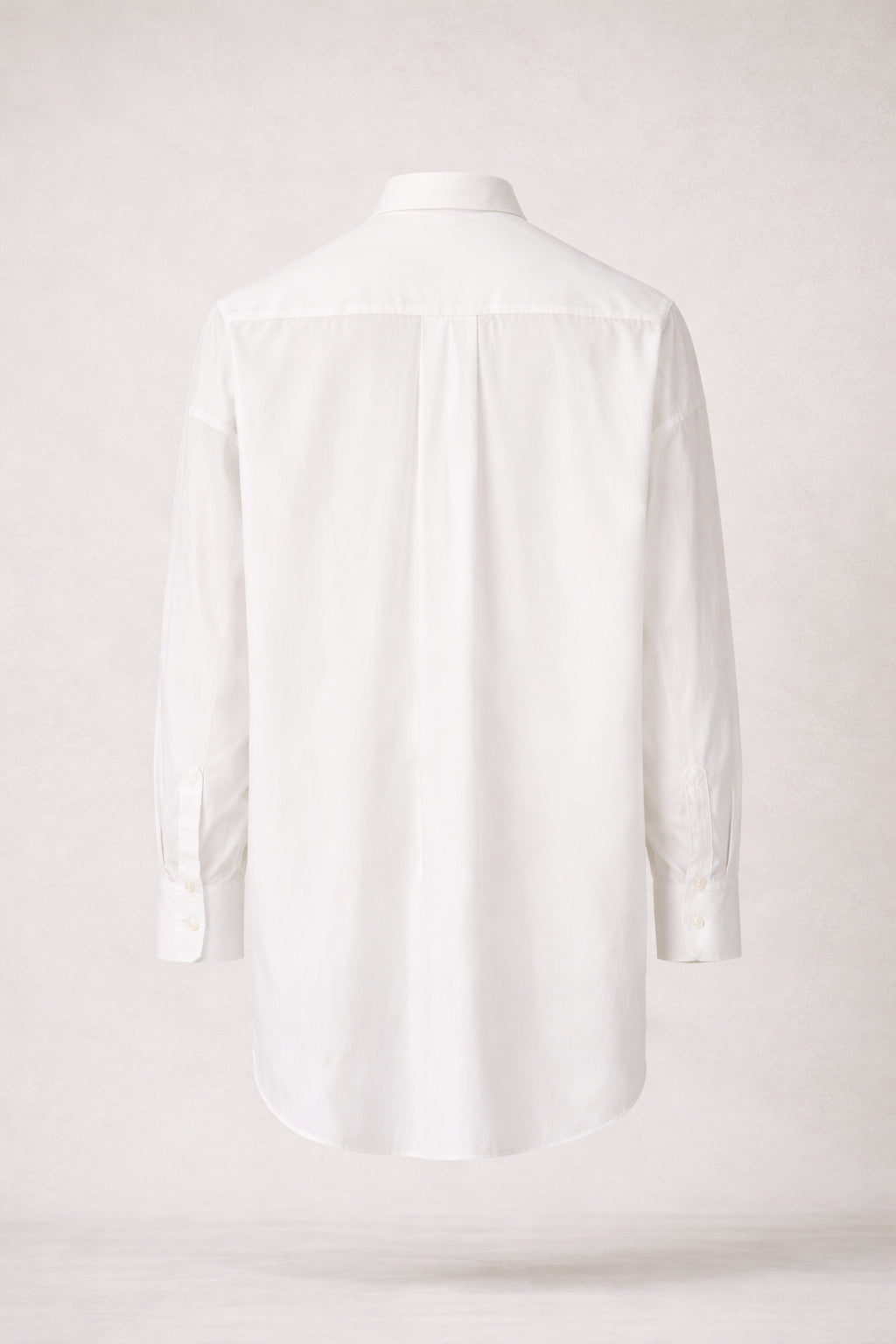 BRUNELLO CUCINELLI WOMEN'S WHITE MONILI TRIM TAILORED SHIRT