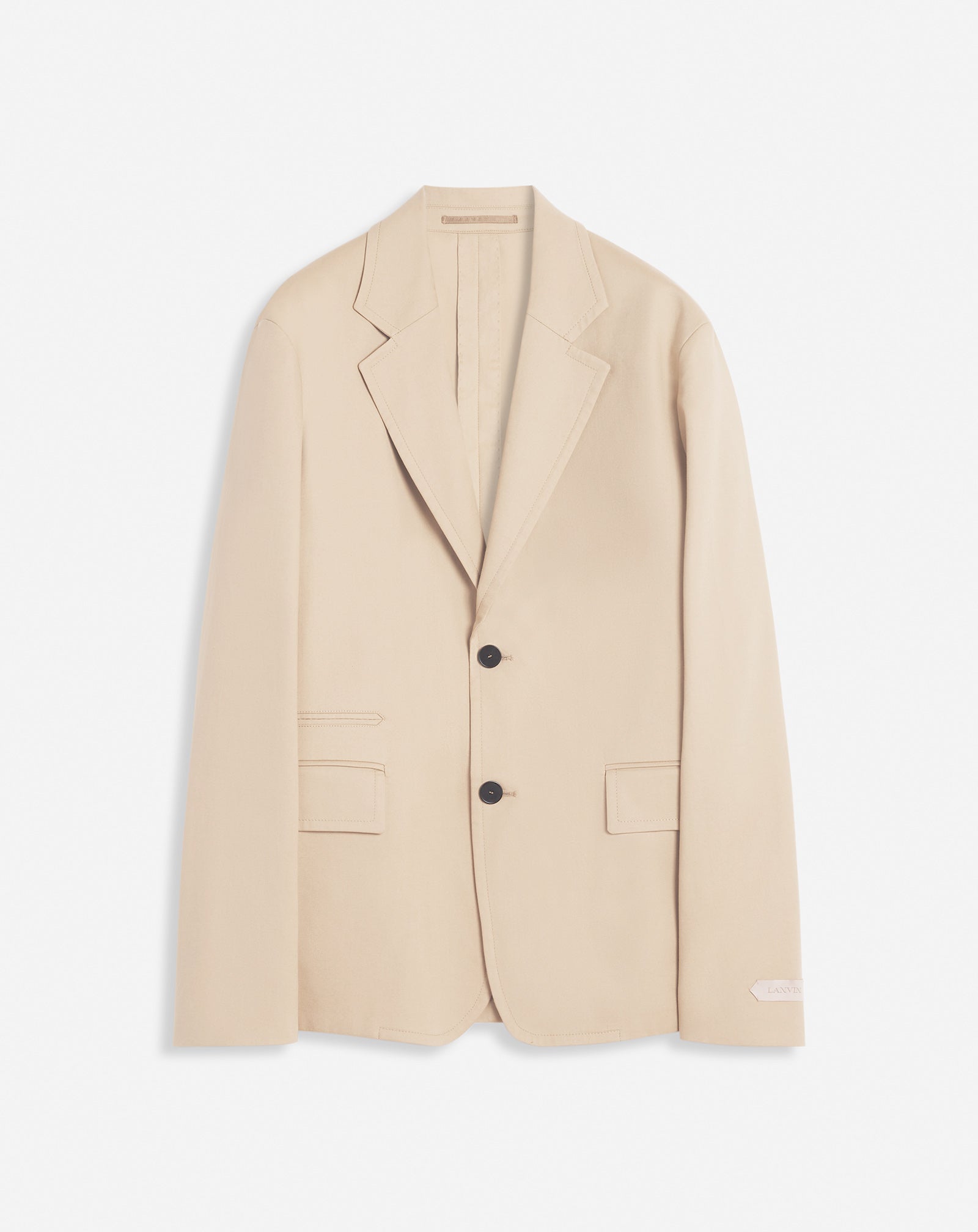 LANVIN MEN'S SABLE DECONSTRUCTED SINGLE-BREASTED JACKET