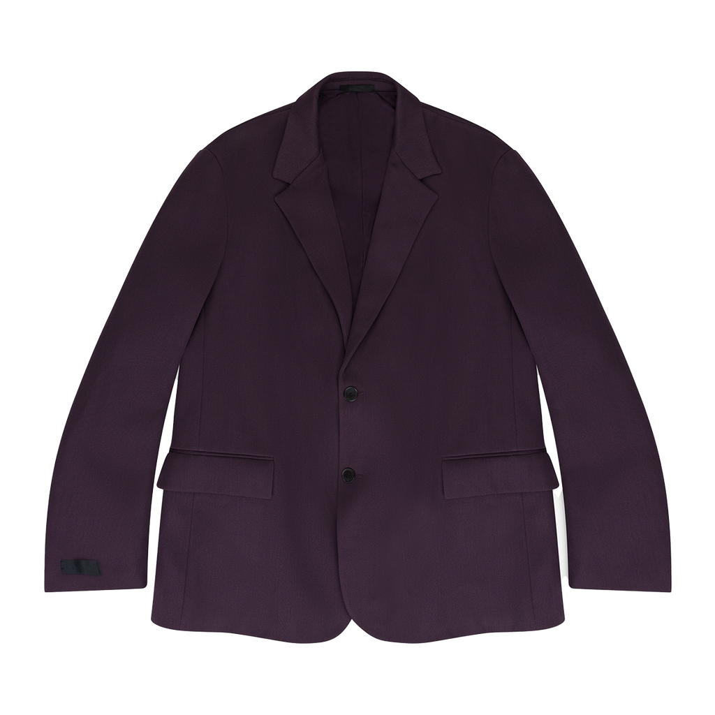 LANVIN MEN'S CASSIS WOOL SINGLE-BREASTED JACKET