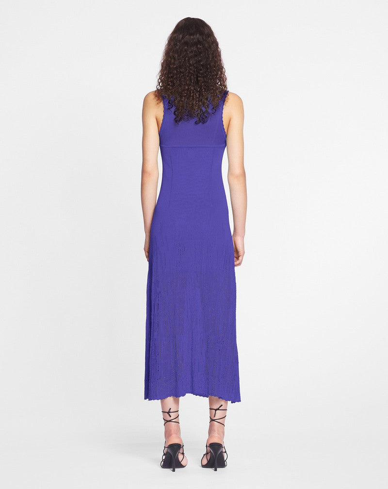 LANVIN WOMEN'S BLEUET SLEEVELESS MIDI DRESS