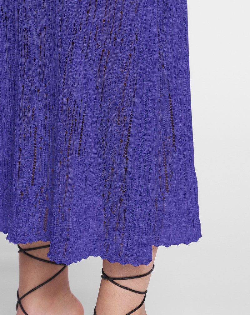 LANVIN WOMEN'S BLEUET SLEEVELESS MIDI DRESS