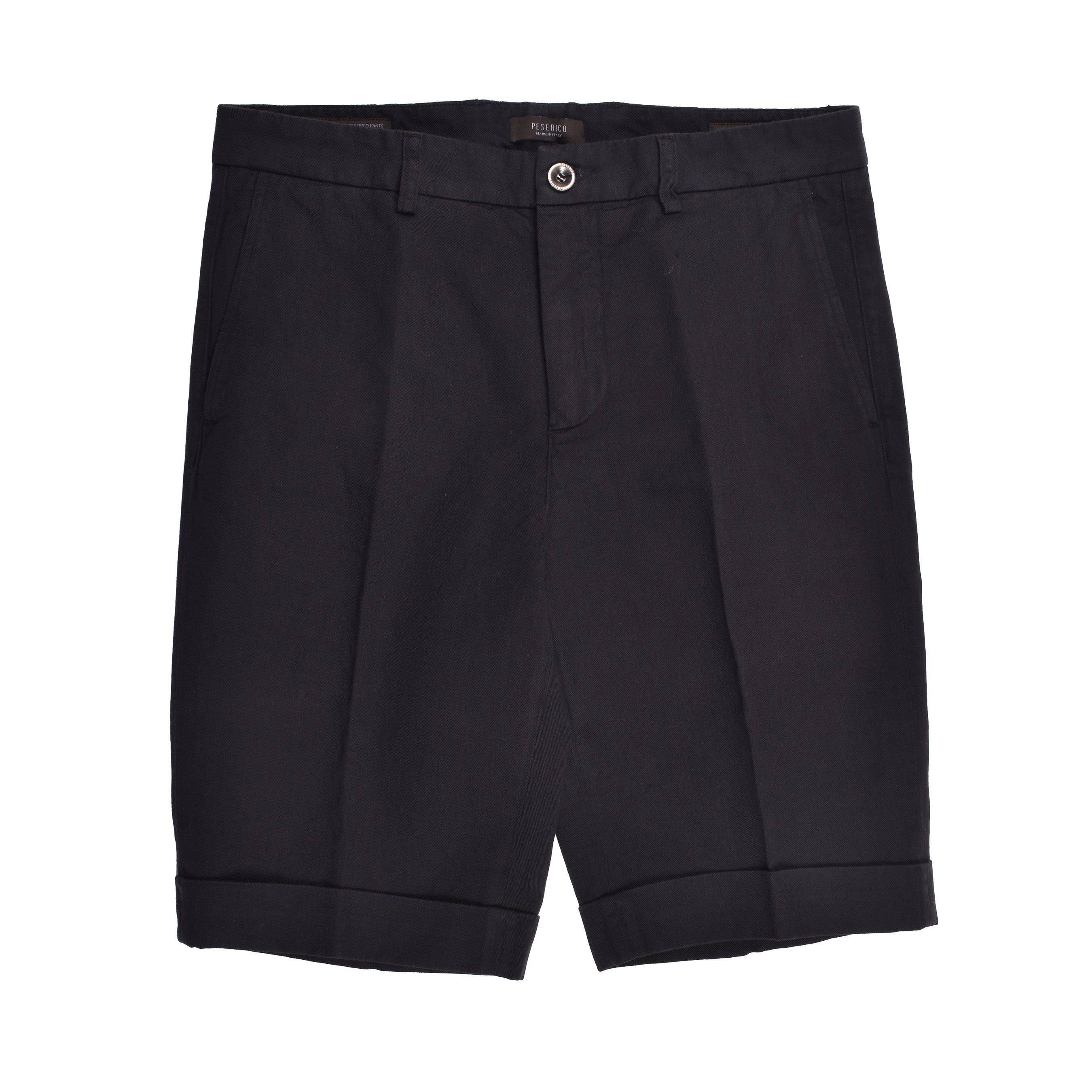 PESERICO MEN'S DARK NAVY BERMUDA SHORTS