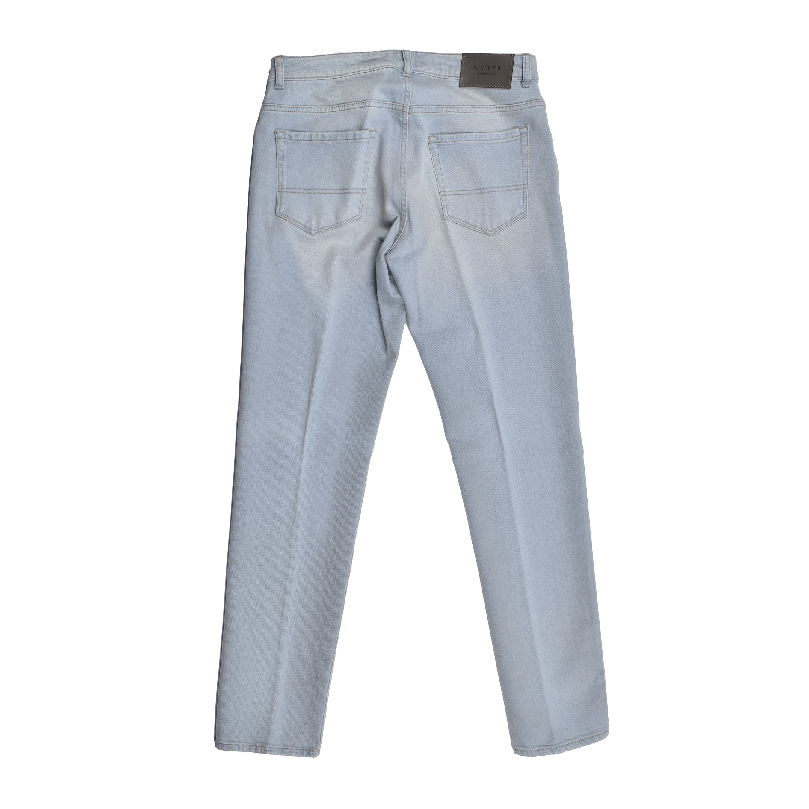 PESERICO MEN'S LIGHT BLUE DENIM JEANS