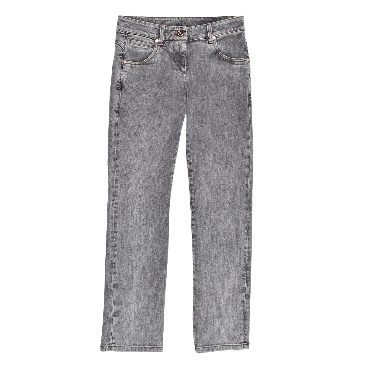 BRUNELLO CUCINELLI WOMEN'S GREY SKINNY FIT JEANS