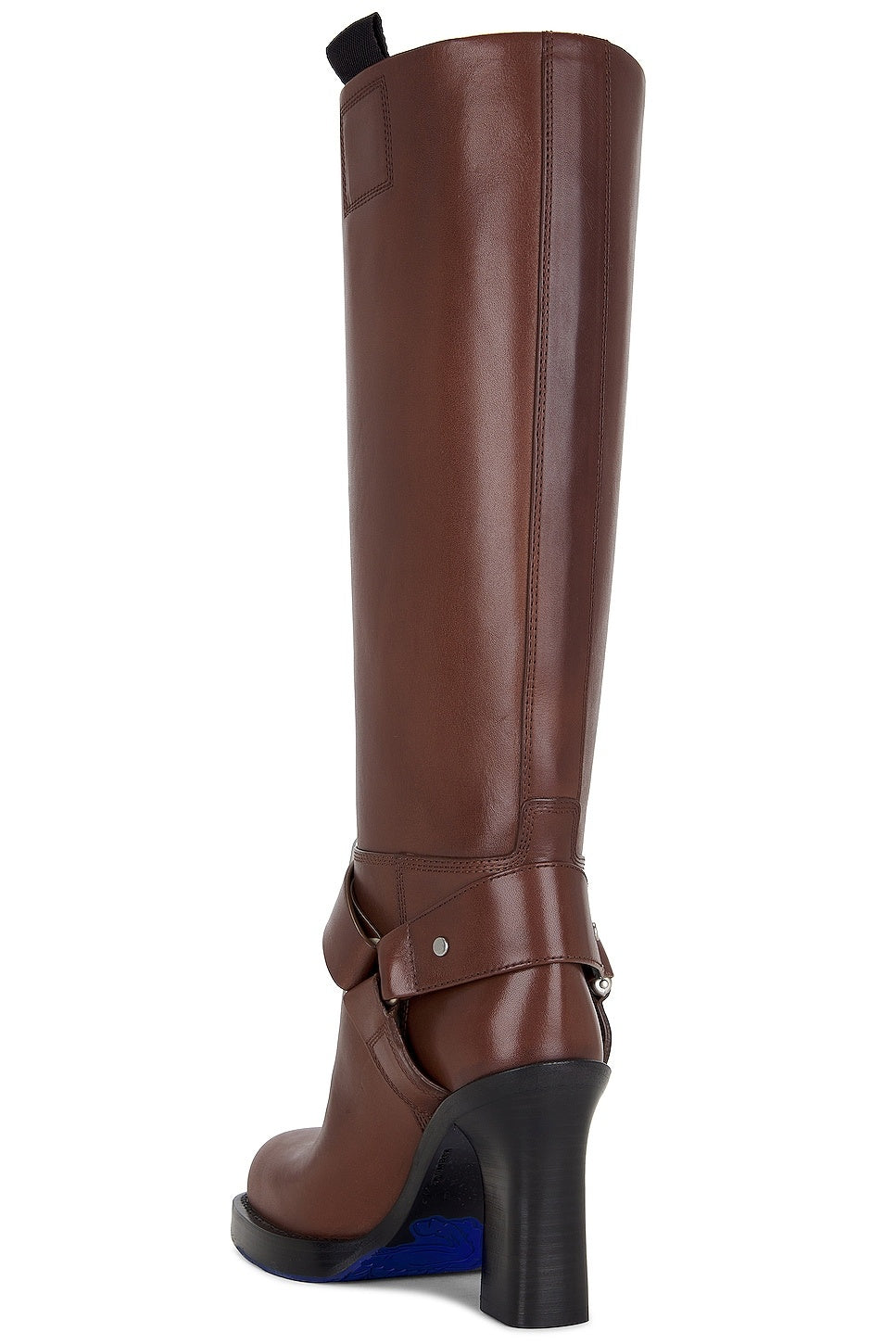 Burberry Stirrup High Boot In Brown