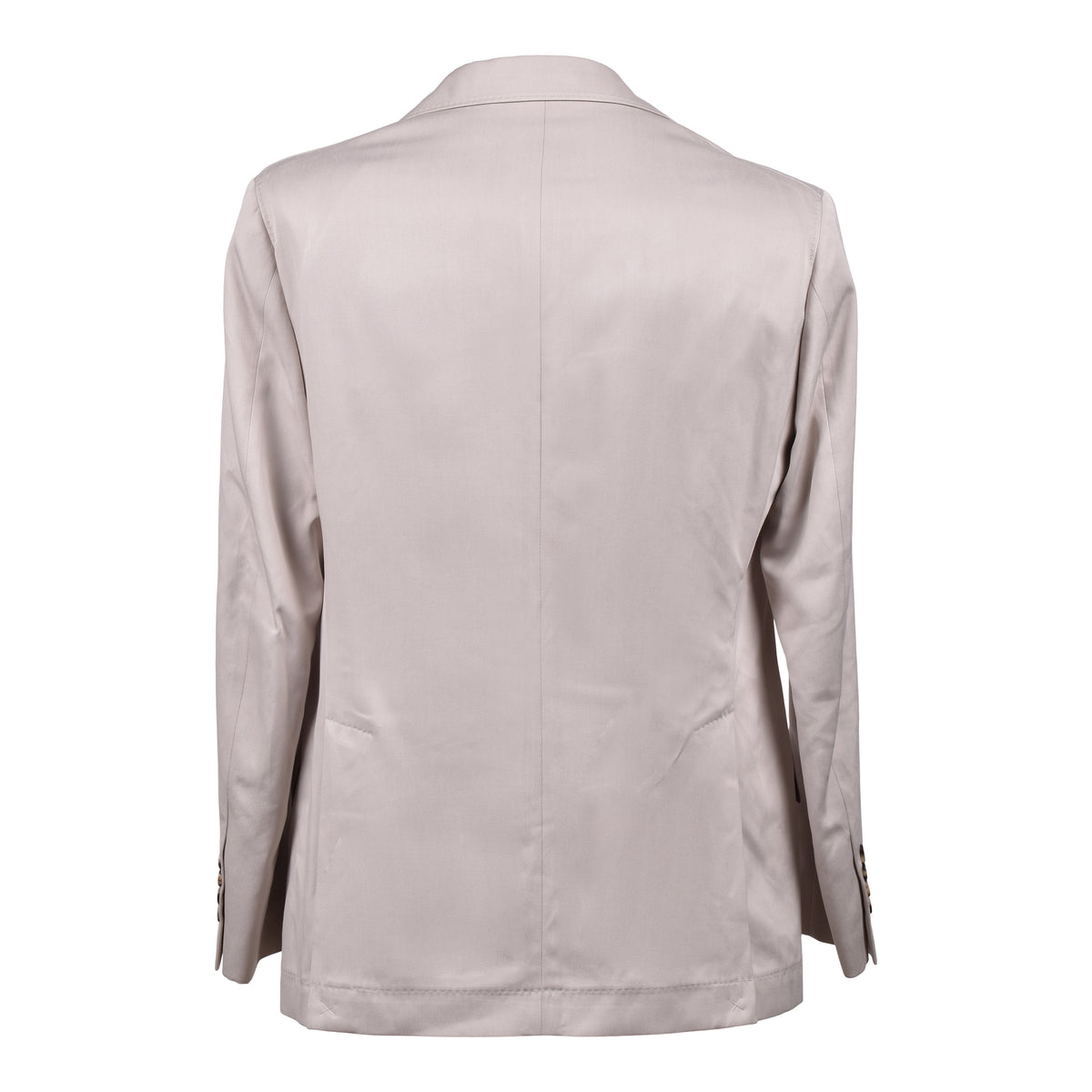 BRUNELLO CUCINELLI MEN'S BEIGE SILK TAILORED SUIT