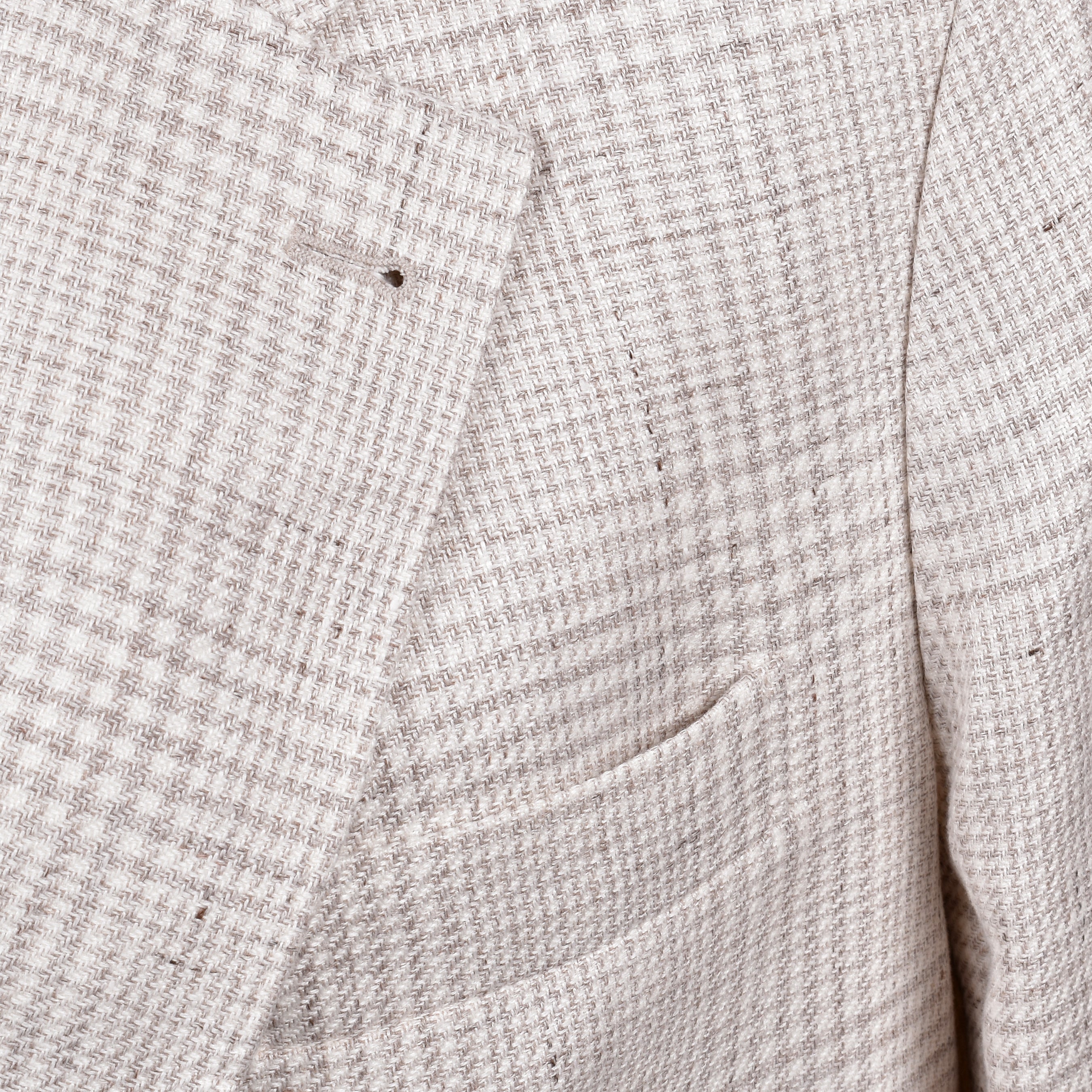 BRUNELLO CUCINELLI MEN'S LIGHT PLAID LINEN WOOL SUIT