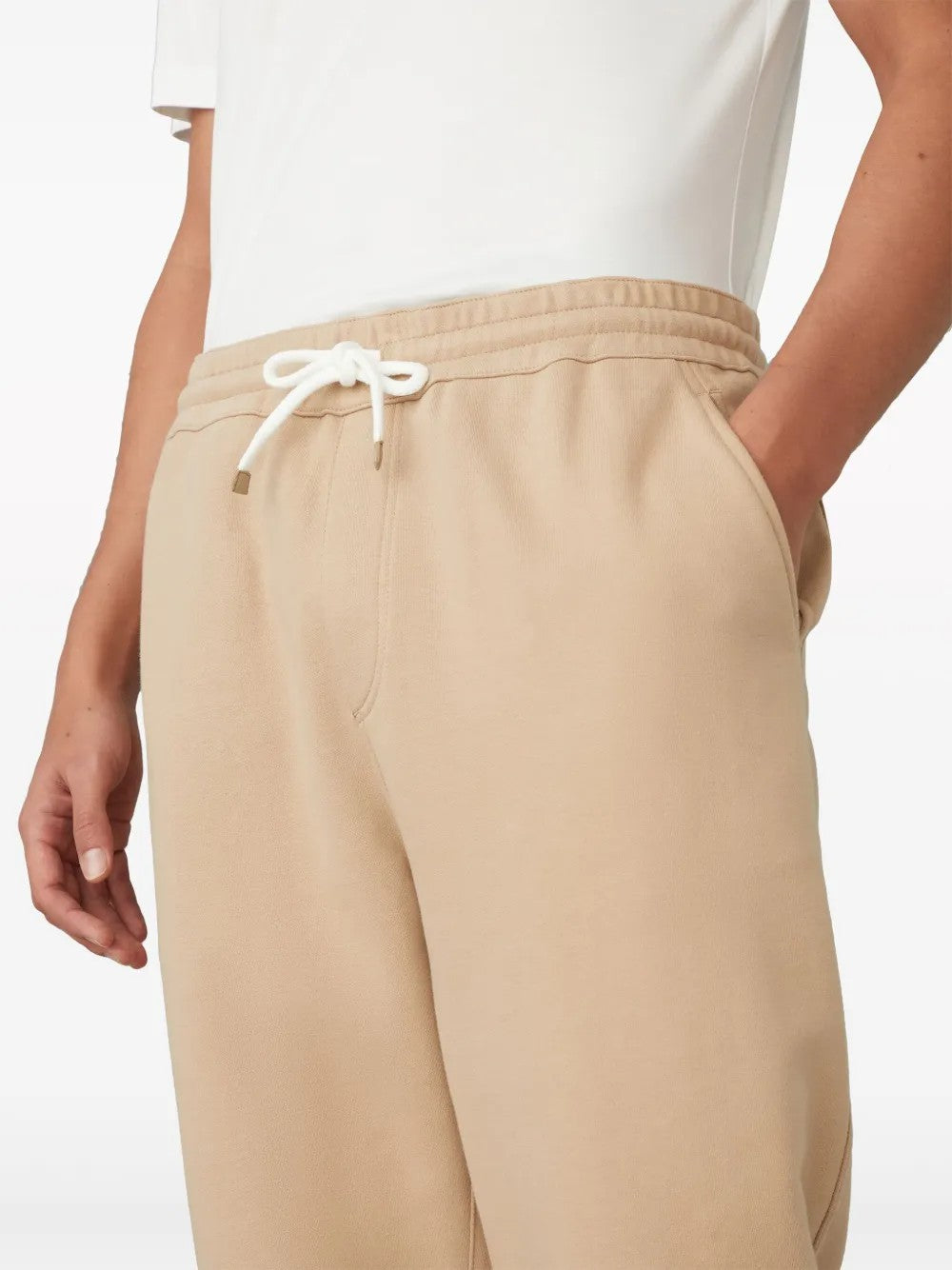 BRUNELLO CUCINELLI MEN'S CRETE TAILORED JOGGER TROUSERS