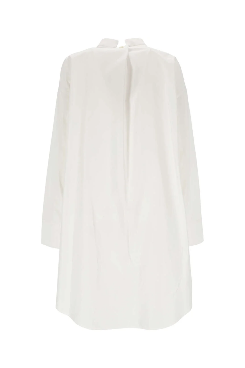 Givenchy Emb Shirt Dress_White