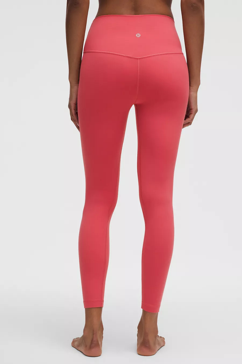 Lululemon Glow Up HR Tight 25" Desert Red