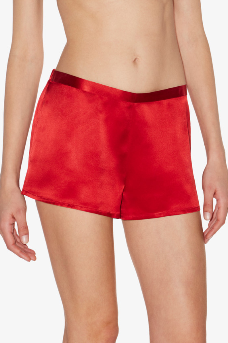 La Perla Garnet Silk Sleep Shorts