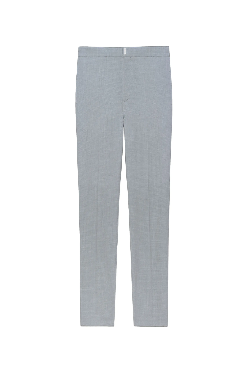 Givenchy Slim Fit Trousers W/ Elastic Waist_Pearl Grey
