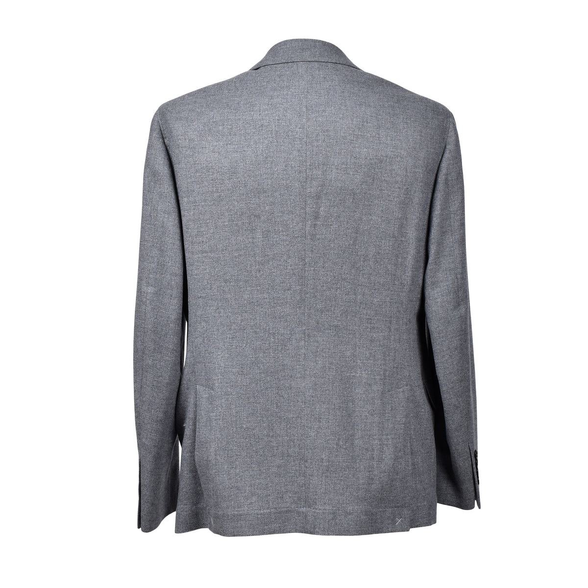 BRUNELLO CUCINELLI MEN'S GREY CASHMERE TAILORED BLAZER