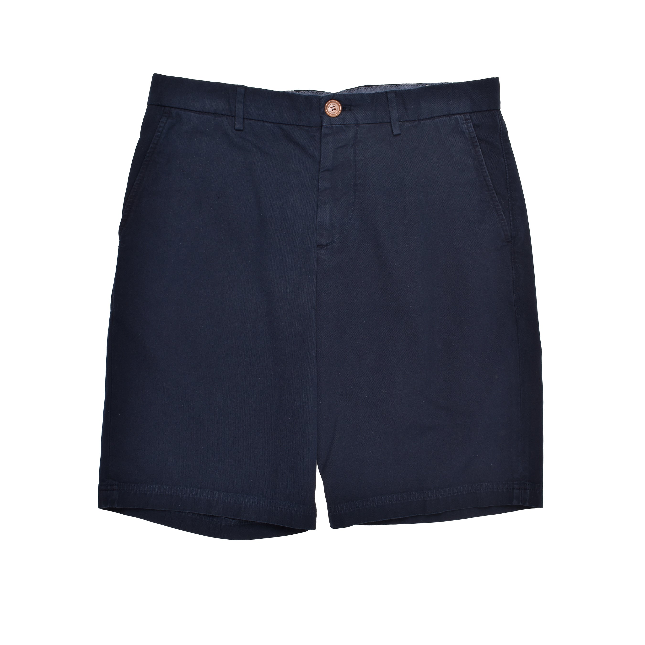 BRUNELLO CUCINELLI MEN'S NAVY TAILORED SHORTS