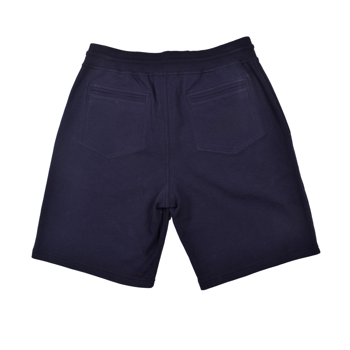 BRUNELLO CUCINELLI MEN'S DARK BLUE TAILORED SHORTS
