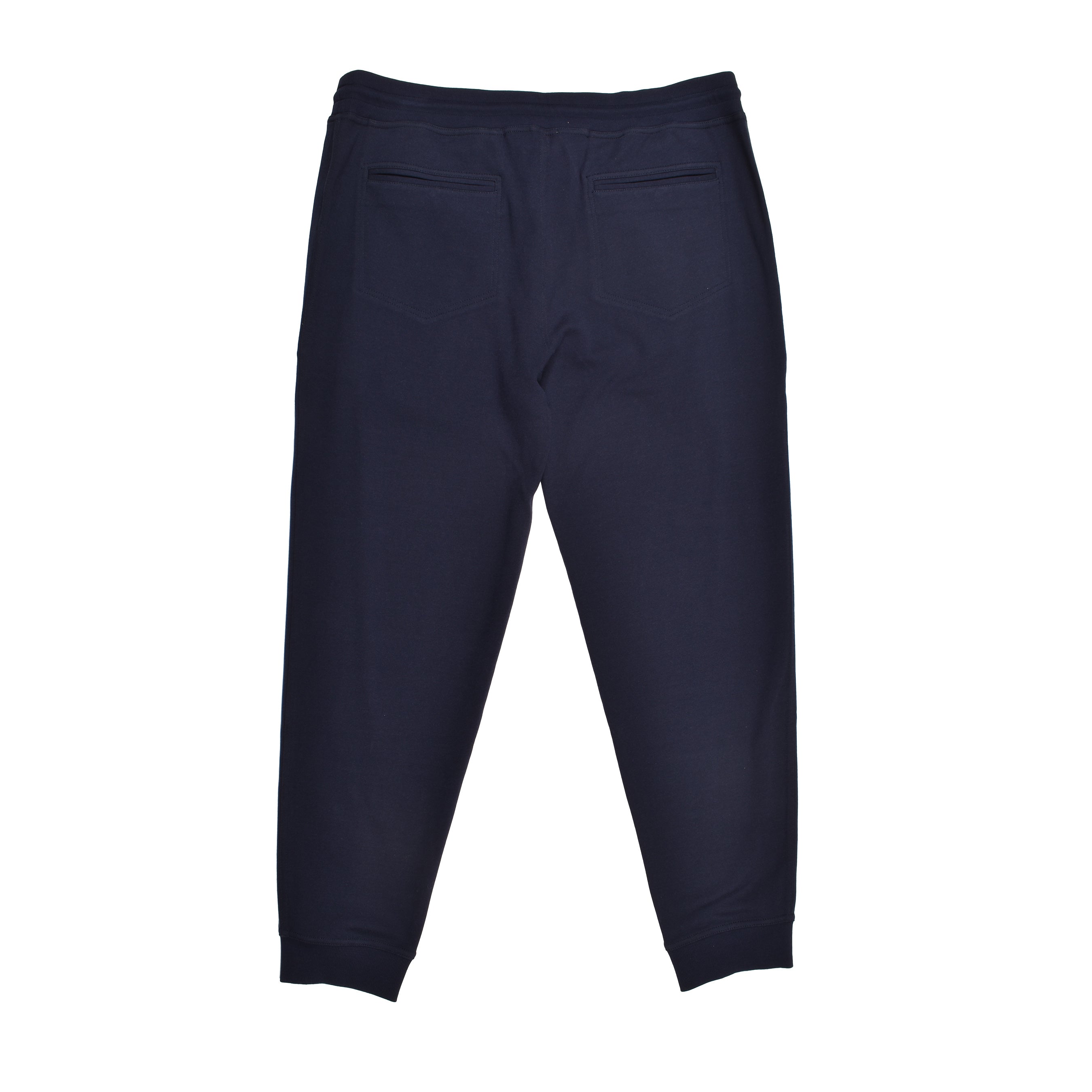 BRUNELLO CUCINELLI MEN'S NAVY DRAWSTRING TROUSERS