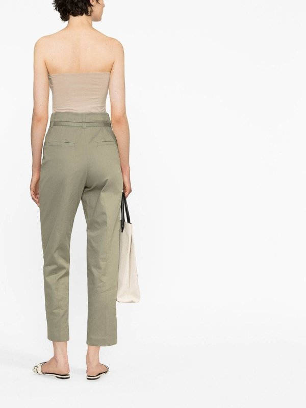 BRUNELLO CUCINELLI WOMEN'S BEIGE STRAPLESS FITTED SHIRT