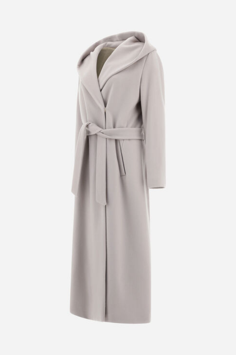 Herno  Woman's Light Beige Luxury Wool Coat
