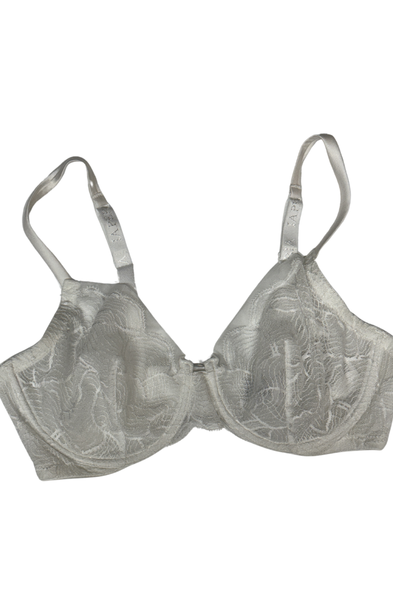 La Perla White underwired Leavers lace bra