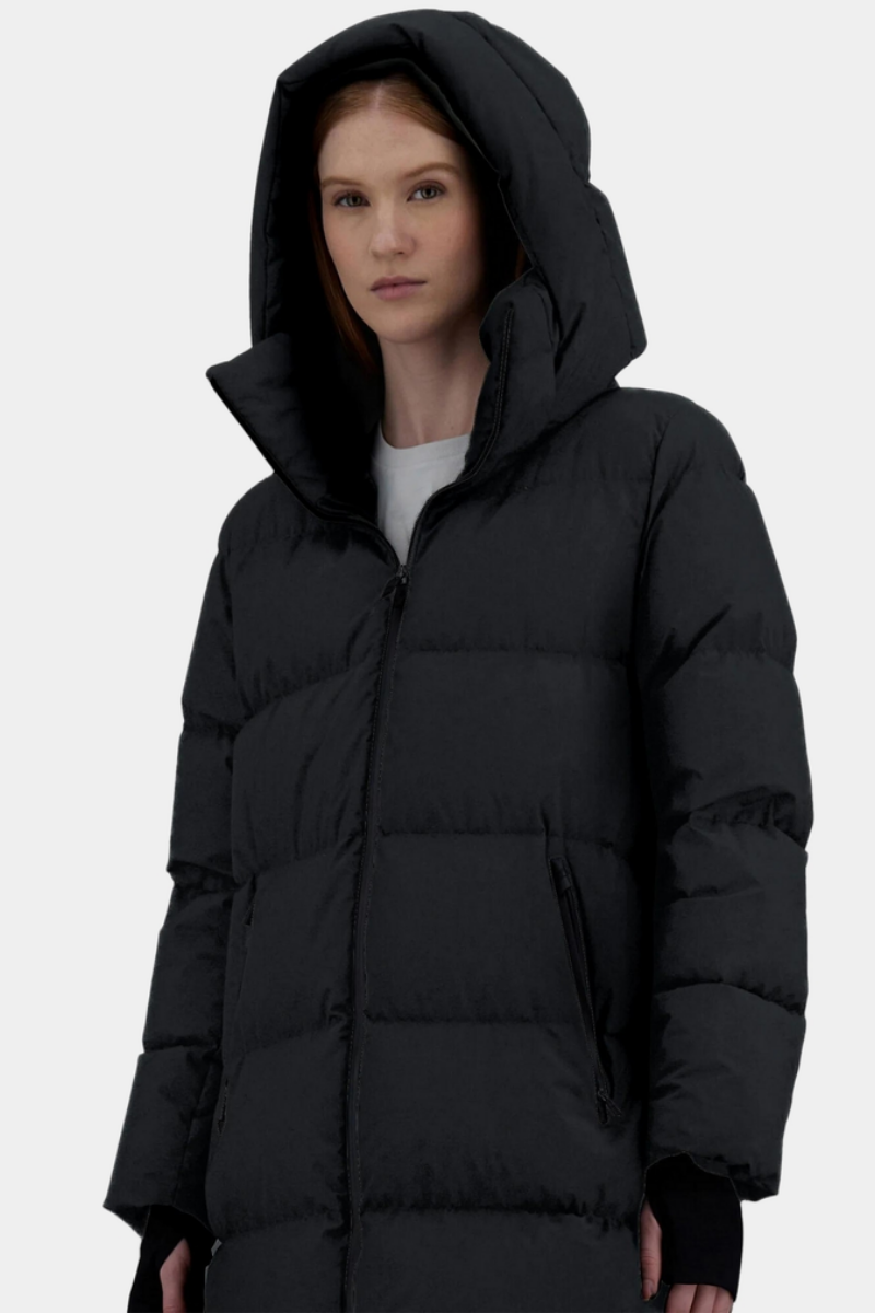 Herno Women's Parka Jacket in Black