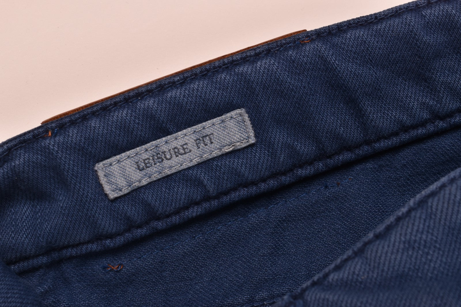 BRUNELLO CUCINELLI MEN'S BLUE LEISURE FIT TROUSERS