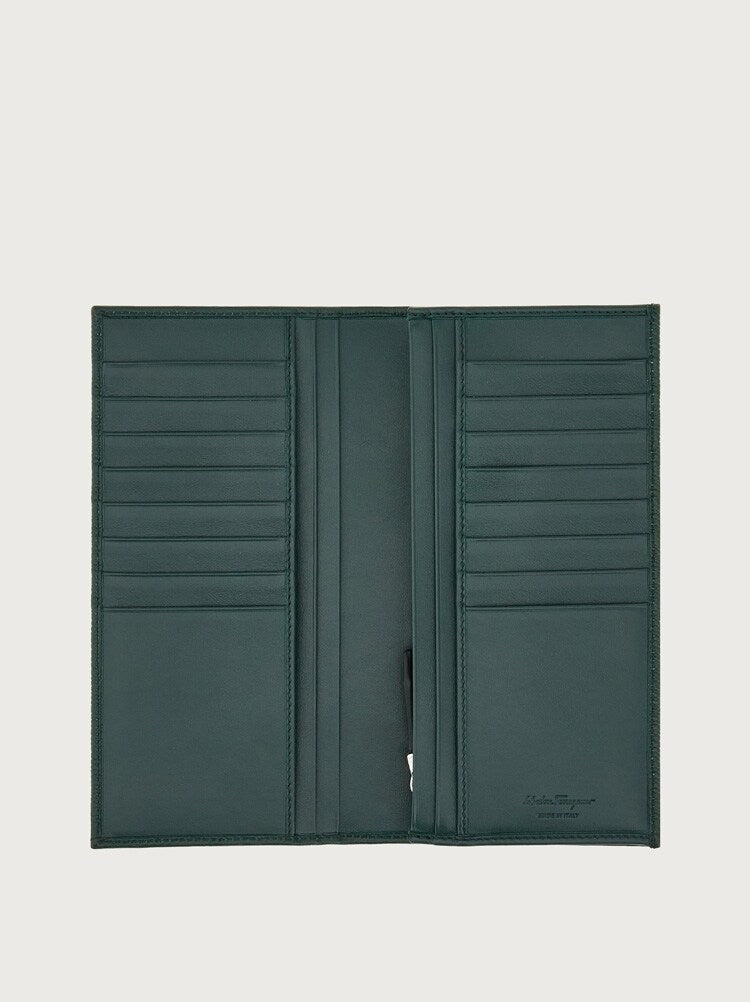 FERRAGAMO MEN'S GREEN CALF LEATHER ACCESSORY