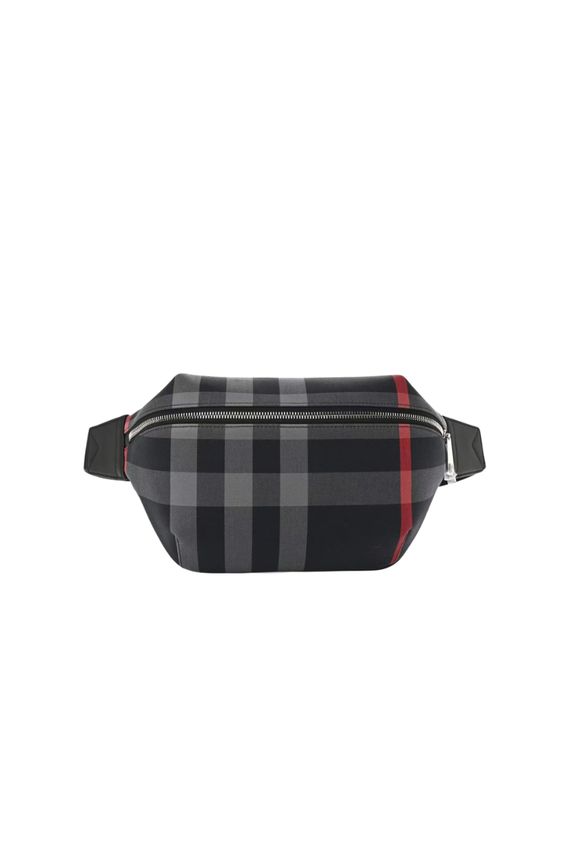 Burberry House Check Sonny Bum Bag Navy Grey