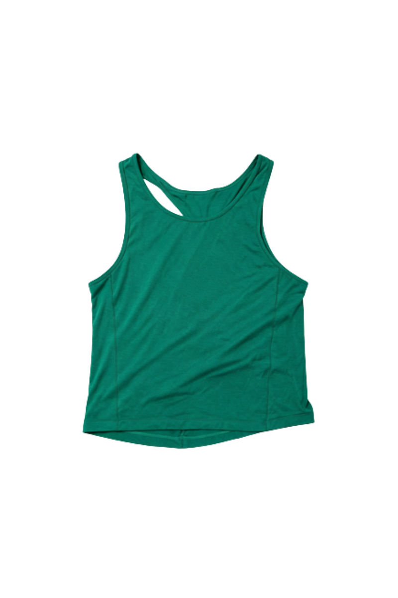 Bandier Performance Racerback Tank Ultra Green AA202197