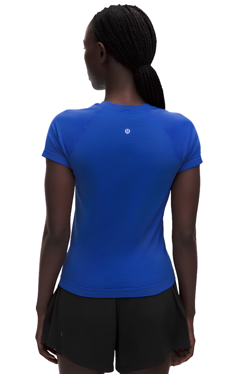 Lululemon Swiftly Tech Short Sleeve 2.0*Race Beach Ball Blue/Beach Ball Blue LW3HT1S