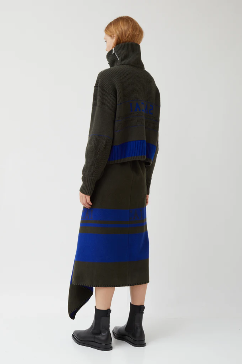 Sacai Blanket Pullover