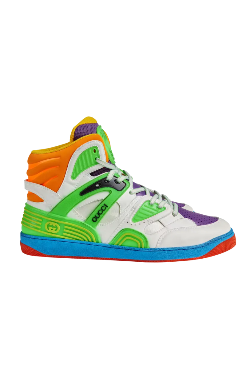 Gucci Basket High Multi Demetra Sneakers