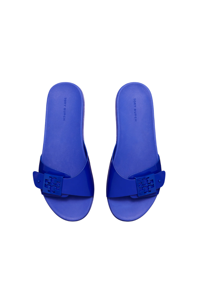 Tory Burch Mellow Buckle Slide Ballpoint Blue/Ballpoint Blue 157872422